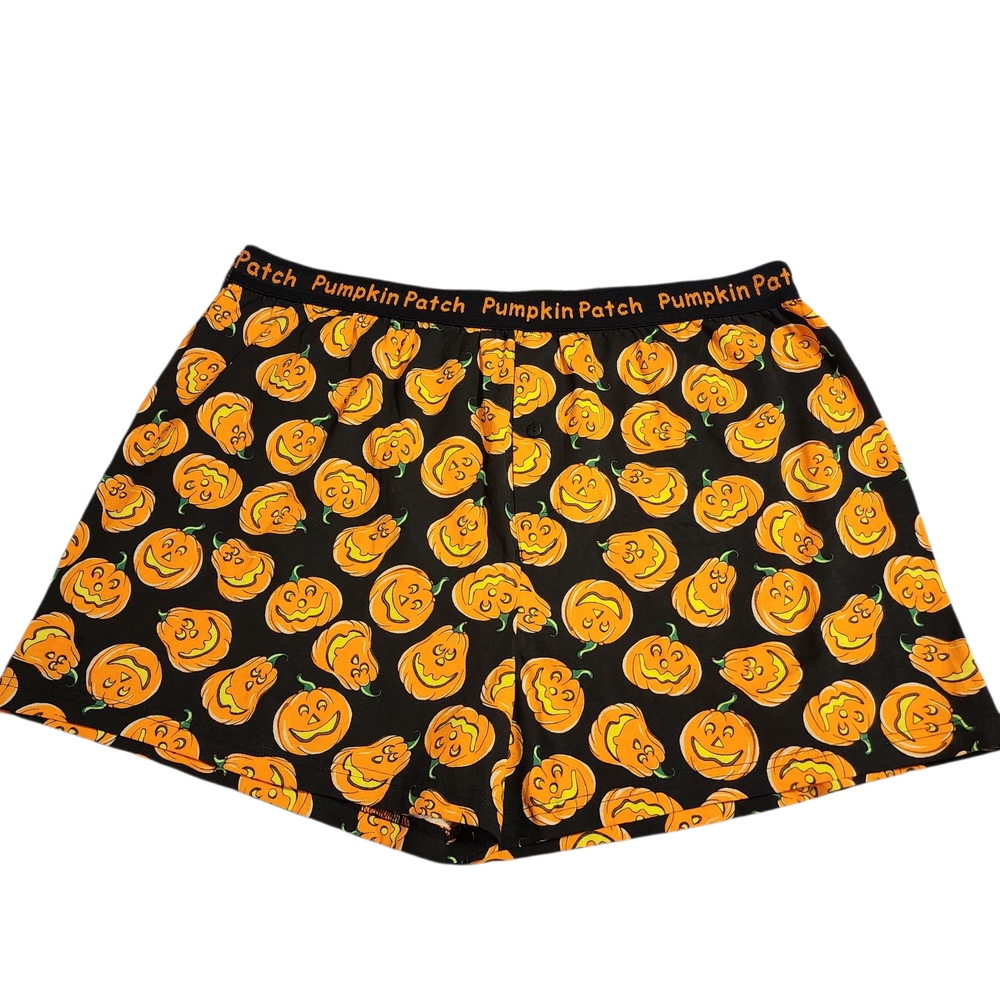 Pumpkin Patch Halloween Boxer Shorts SIZE XXL